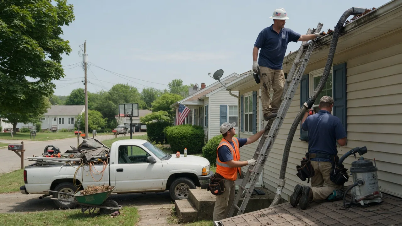 Gutter Installation in Blessing, TX near me